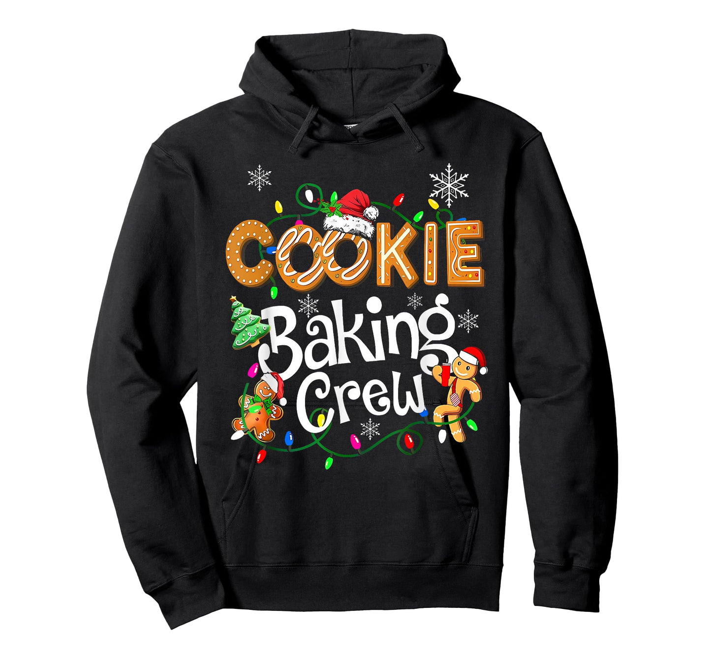 Christmas Cookie Baking Crew Family Baking Team Funny Cookie T-Shirt