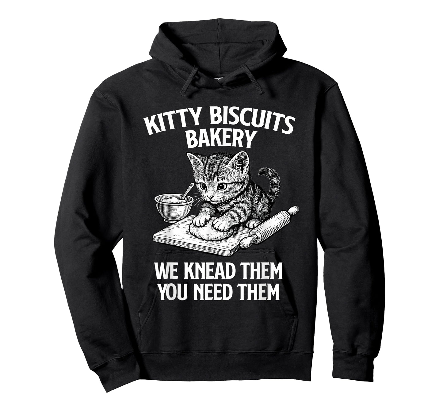 Kitty Biscuits Bakery - Cat Lover Kitten Owner Kitty T-Shirt