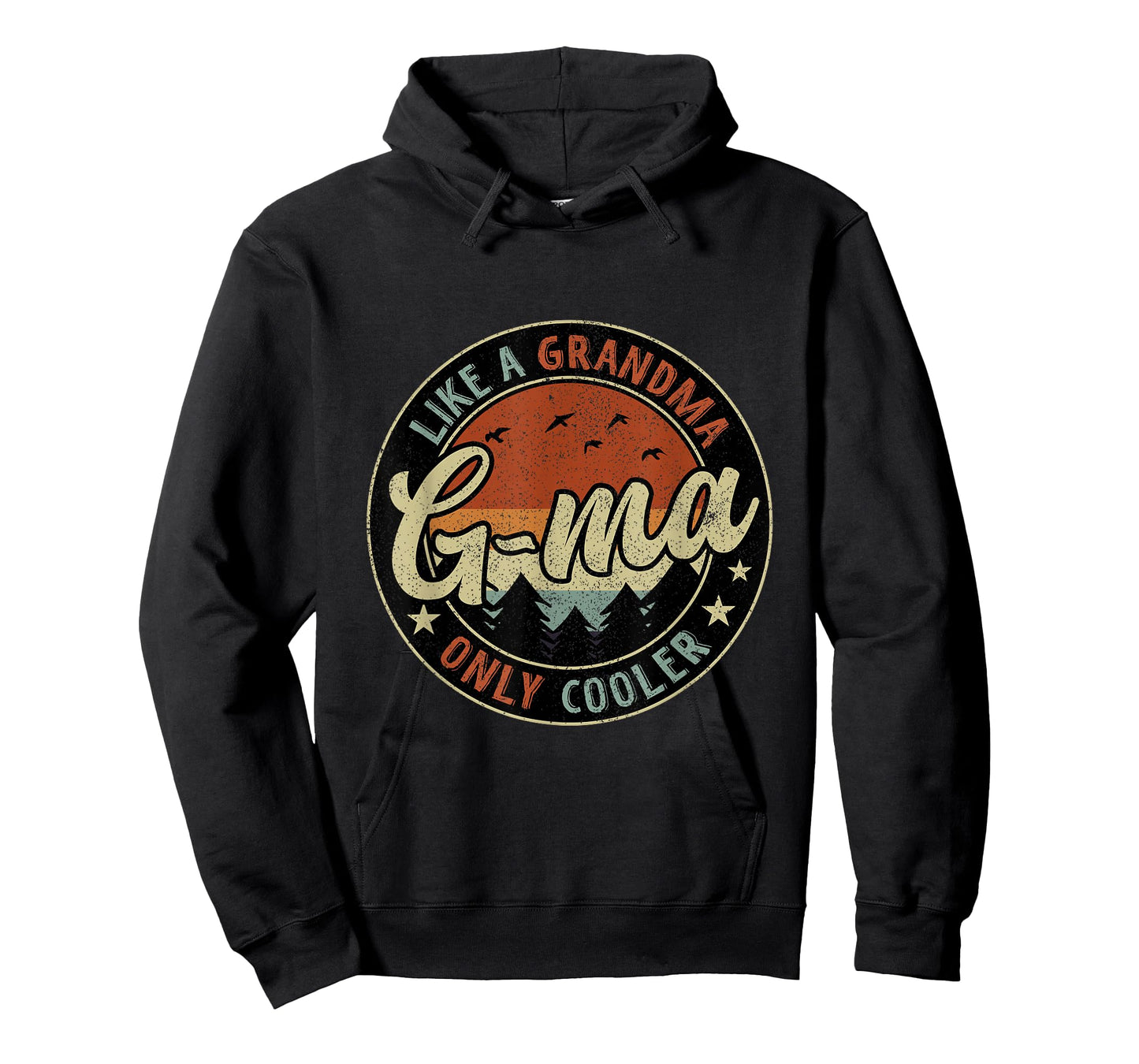 G-Ma Like A Grandma Only Cooler Retro Mother's Day T-Shirt