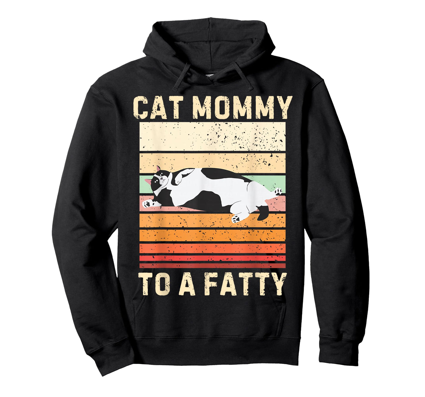 Cat Mommy To A Fatty Cat Mom Cat Lover Pet Owner Mothers Day T-Shirt