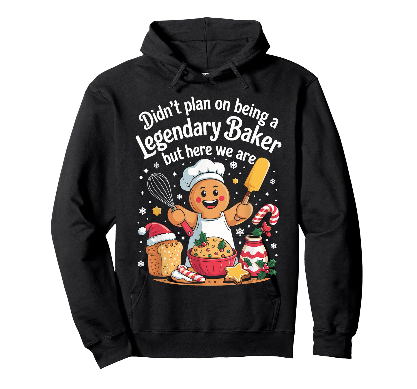 Baker Humor for Christmas Cookie and Gingerbread Fans T-Shirt