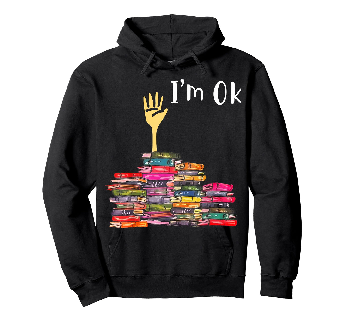 I'm Ok Books Funny Boooks Lover T-Shirt