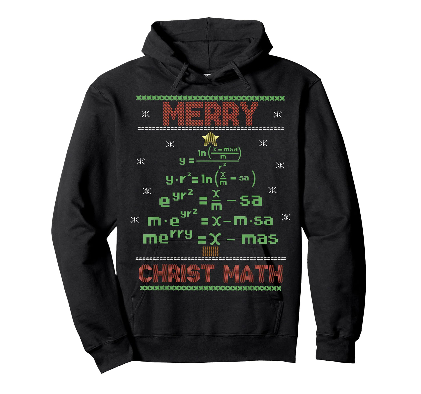 Maths Christmas Merry Christ Math T-Shirt