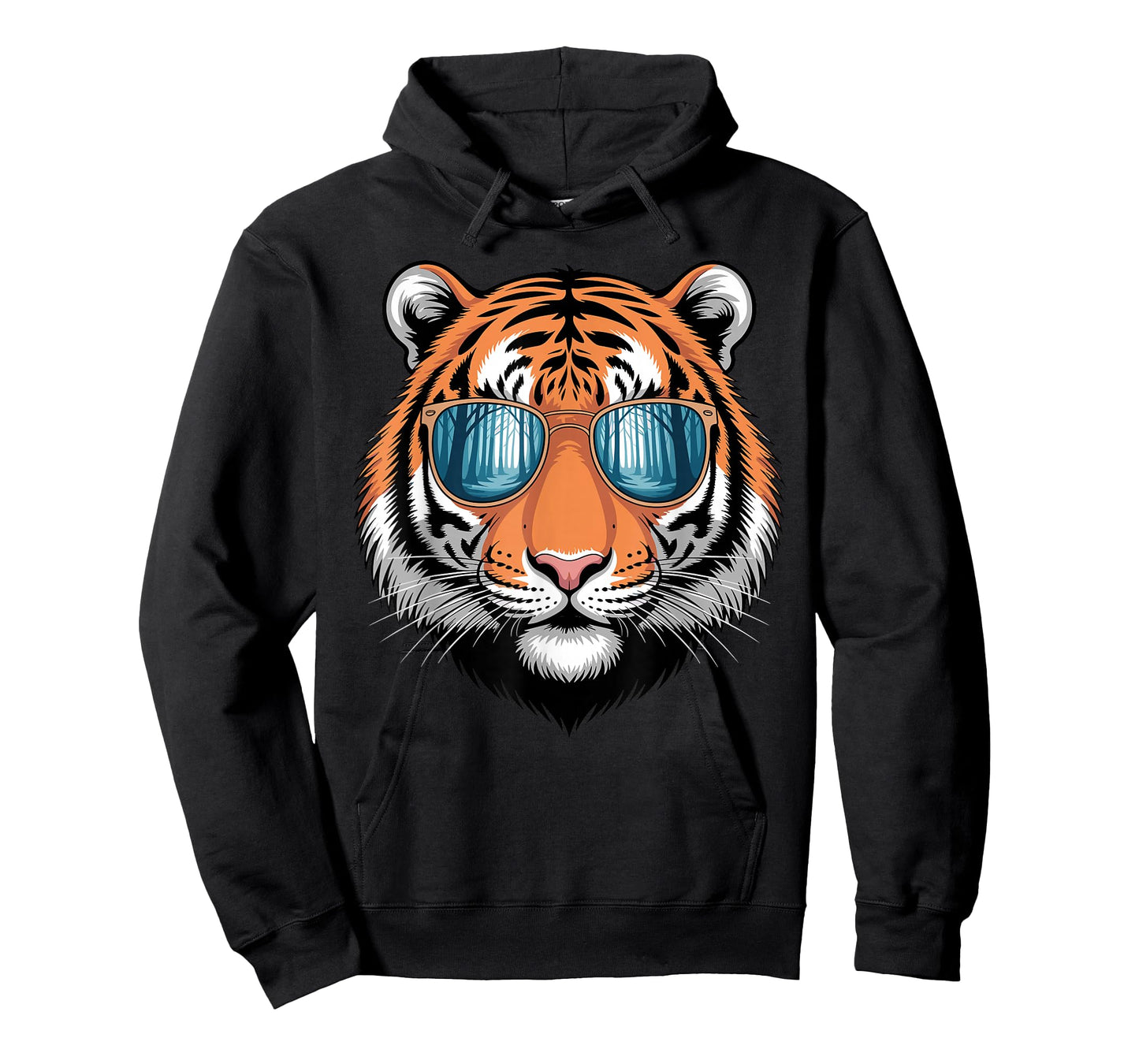 Cool Tiger Costume for Men Women Kids Pattern Tiger Lover T-Shirt