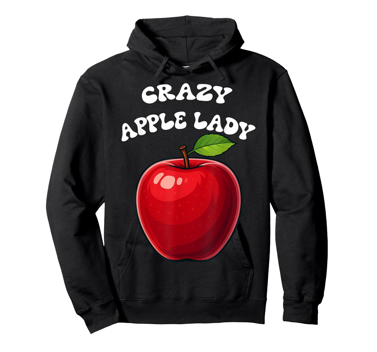 Crazy Apple Lady Apple Picking Funny Apple Picker Red Apple T-Shirt