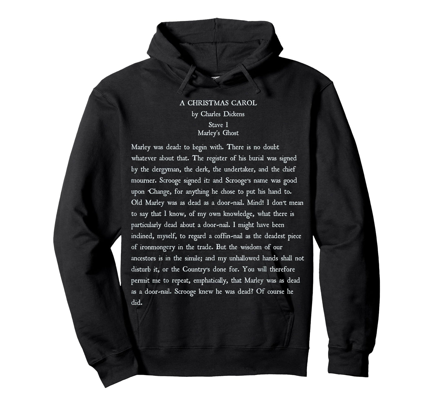 A Christmas Carol Charles Dickens Book Reader Gift T-Shirt