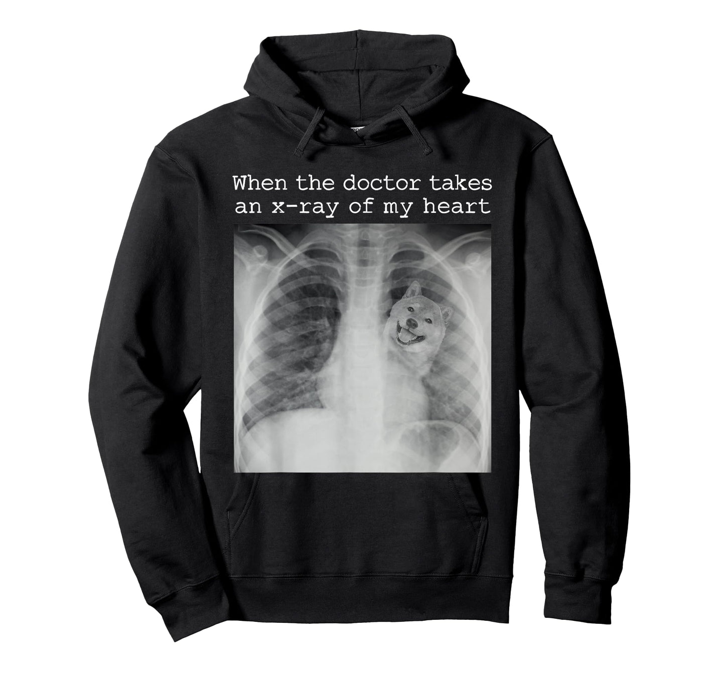 When The Doctor Takes an X-ray of My Heart Shiba Inu Mom T-Shirt