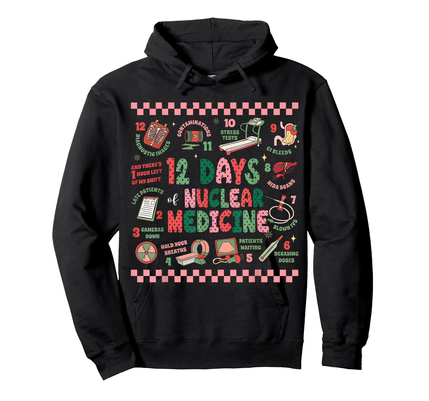 Christmas Nuclear Medicine, 12 Days Of Nuclear Medicine T-Shirt