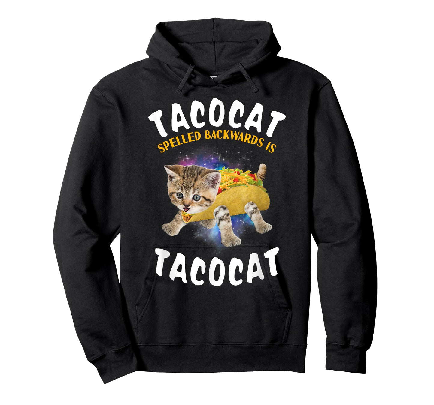 Tacocat Spelled Backward is Tacocat Cat and Taco Lover T-Shirt