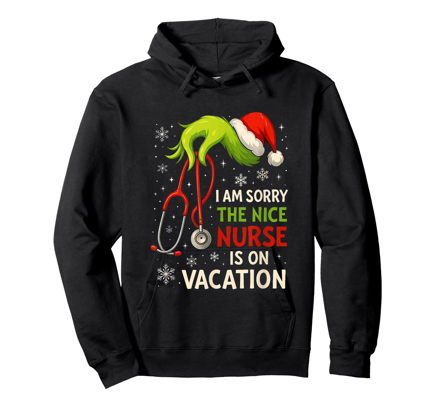 Christmas I Am Sorry The Niche Nurse Funny Santa Hat Medical T-Shirt
