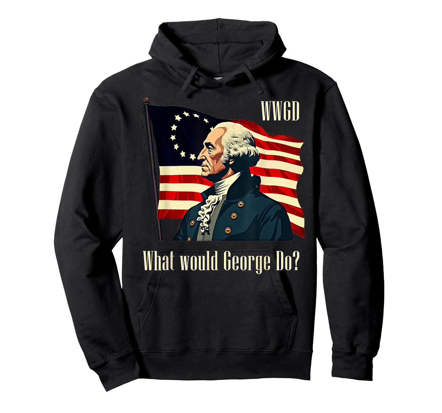 George Washington What Would George Do Patriotic T-Shirt