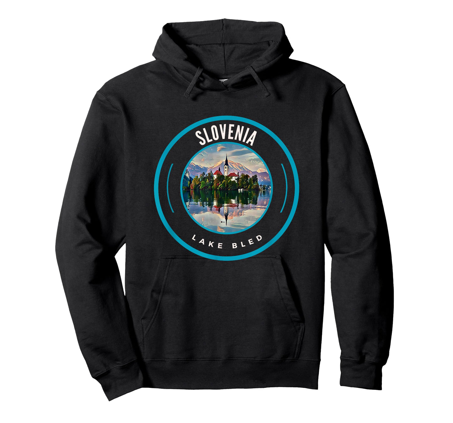 Lake Bled Slovenia Alps | Slovenian Tops, Tees & Gear Items T-Shirt