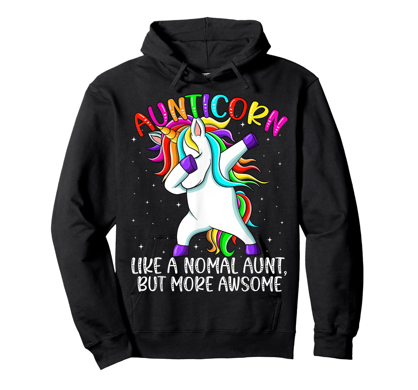 Aunt Unicorn Dabbing Aunticorn Like An Aunt Only Awesome T-Shirt
