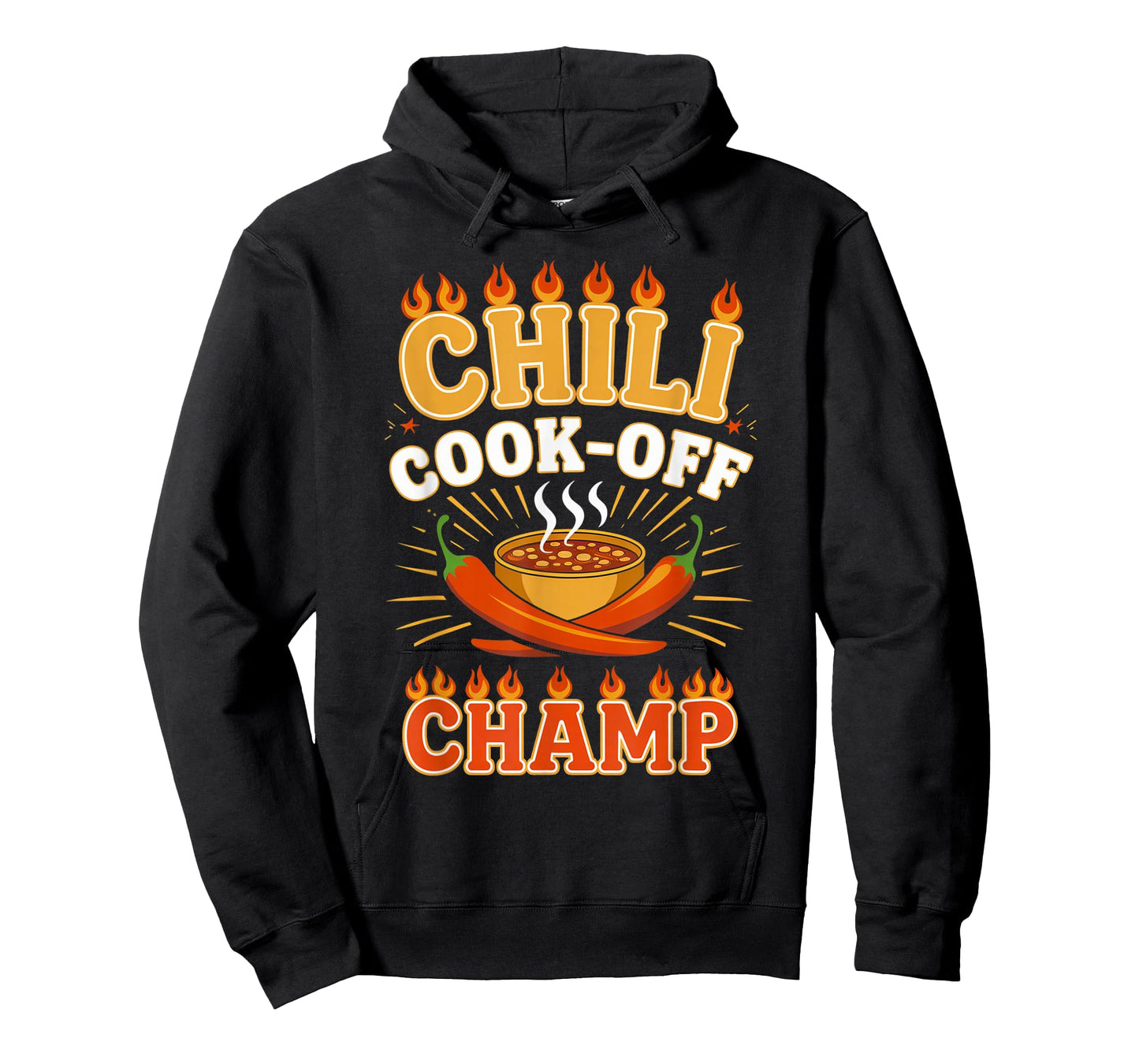 Chili Cook-Off Champion Fun Spicy Food Contest Enthusiast T-Shirt