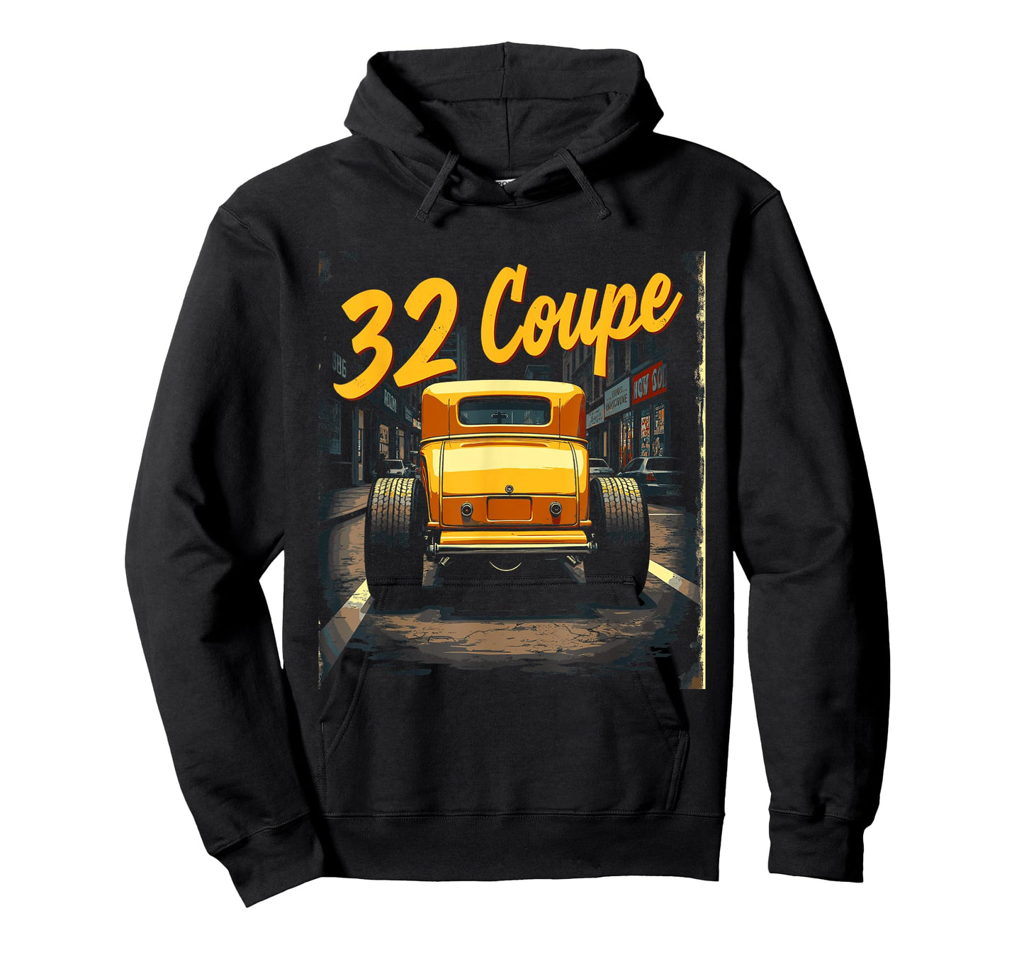 1932 Classic Retro Hot Rods car graphic Classic Deuce Coupe T-Shirt