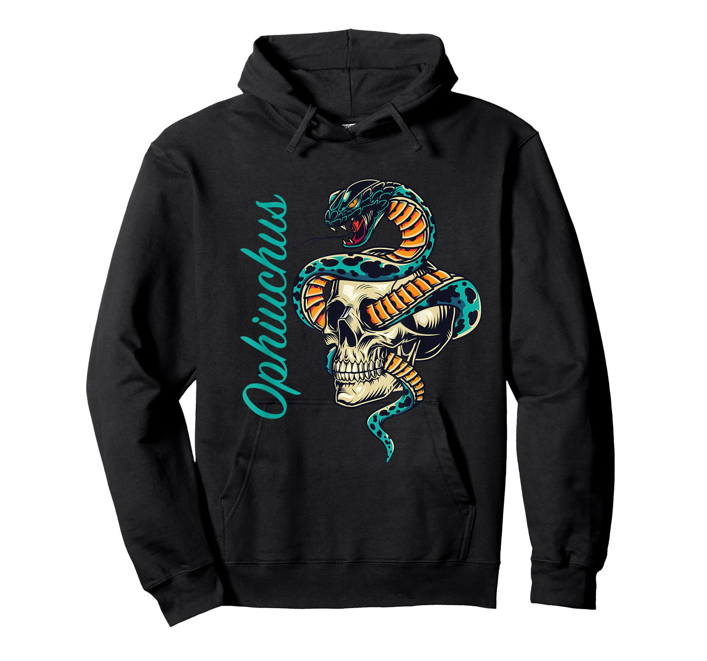 Ophiuchus Zodiac Star Sign The Snake Bearer Horoscope Skull T-Shirt
