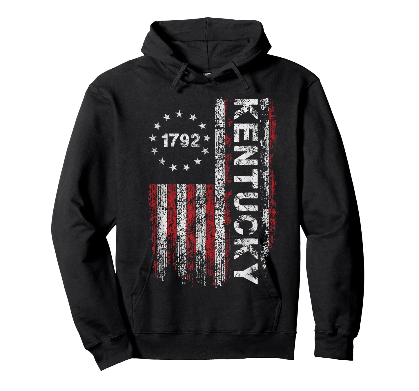 1792 Kentucky State US Flag Vintage For Men Women Youth T-Shirt