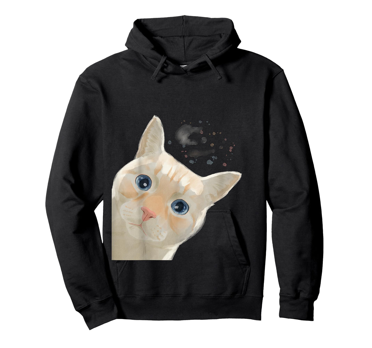 Funny Colorpoint Shorthair Curious Flame Point Siamese Cat T-Shirt