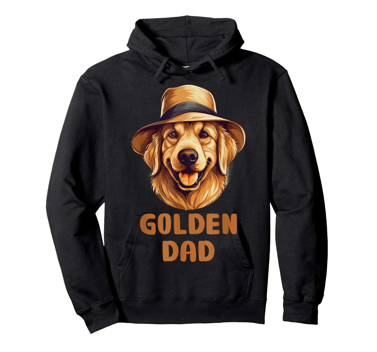 Cute Golden Retriever Dad Dog Lover Gift Funny Golden Owner Men Women Kids T-Shirt