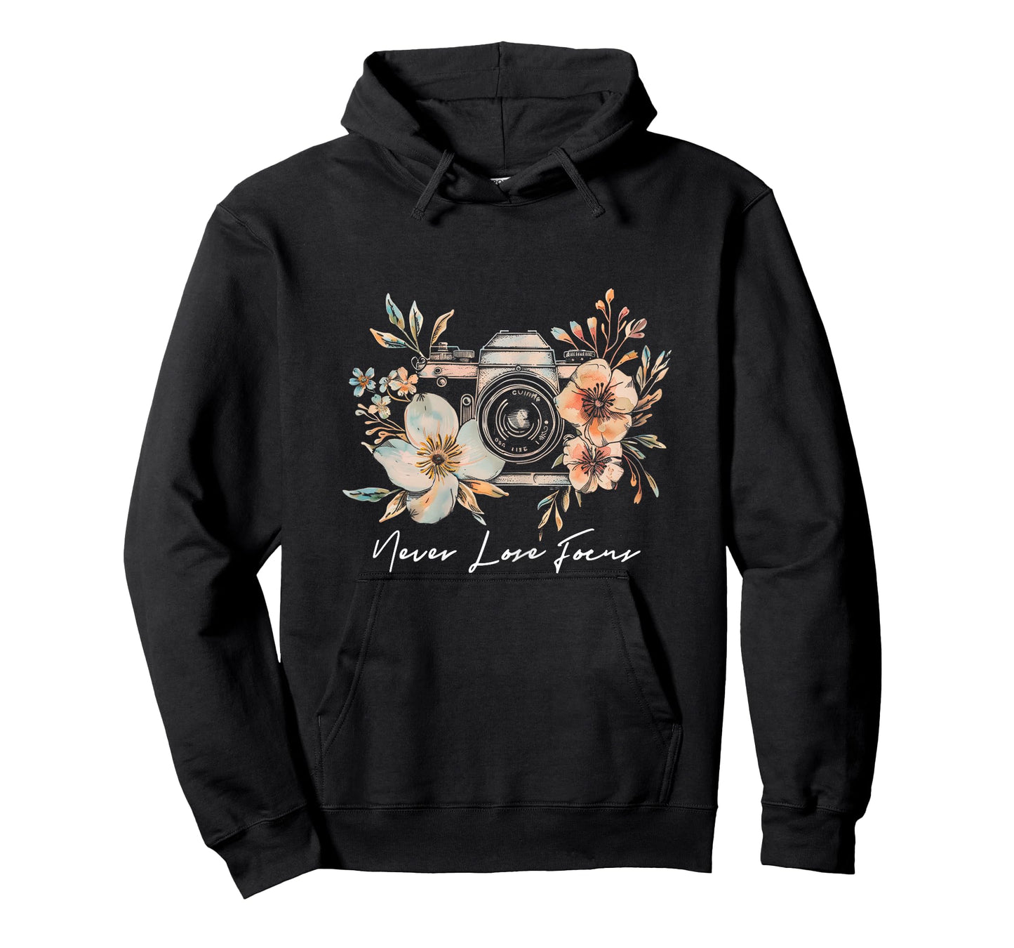 Photographer Never Lose Focus Camera Flowers Photography T-Shirt