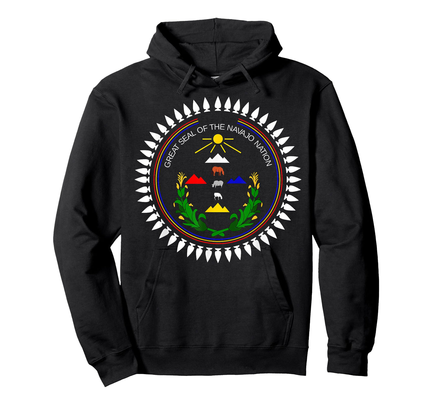 Navajo Flag: Native American Mens Womens Kids T-Shirt
