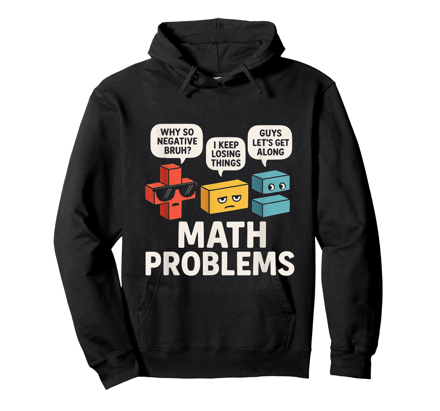 Math Problems Symbols Funny Teacher Back to School Girl Boy T-Shirt