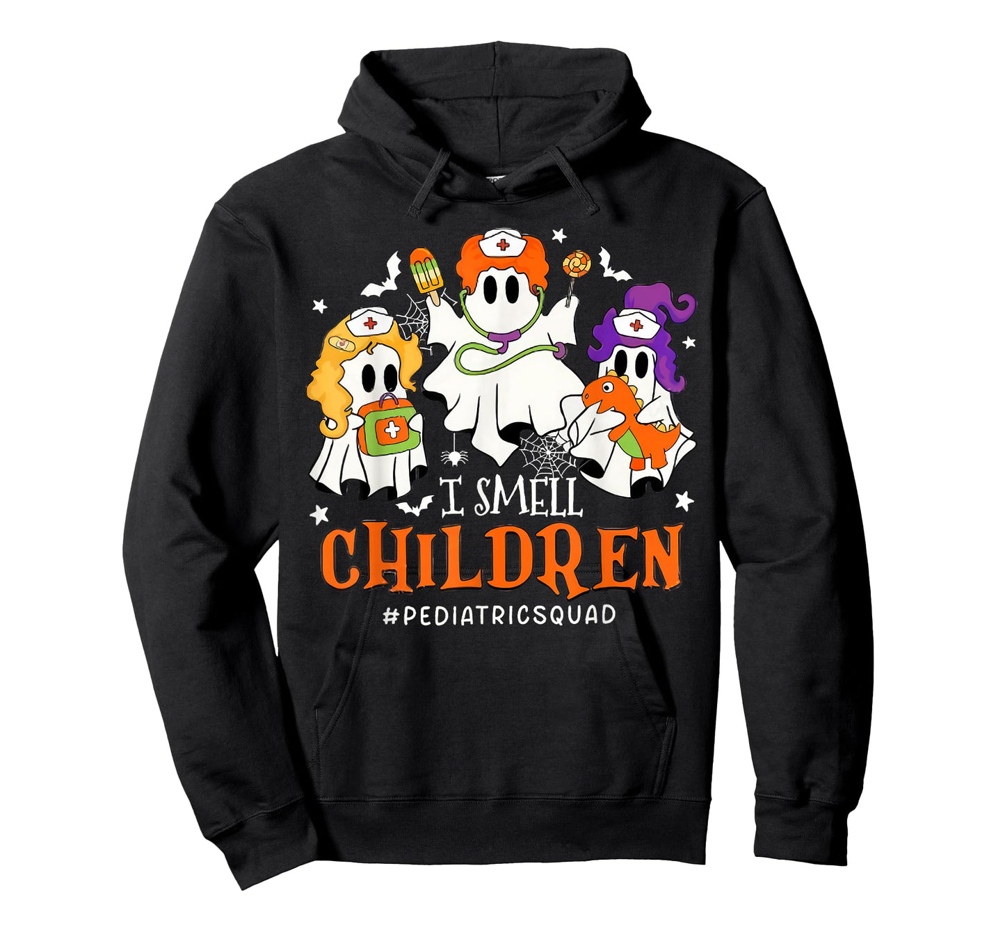 I Smell Children Funny Witch Halloween Pediatrics Nurse T-Shirt