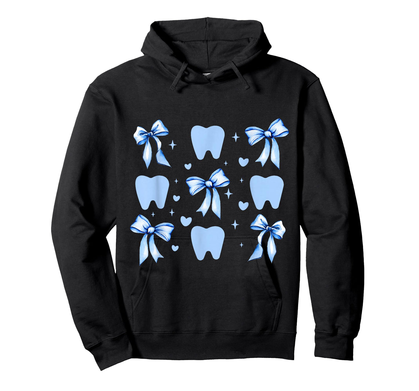 Cute Tooth Dental Assistant Coquette Bow Hygiene Oral RDH T-Shirt