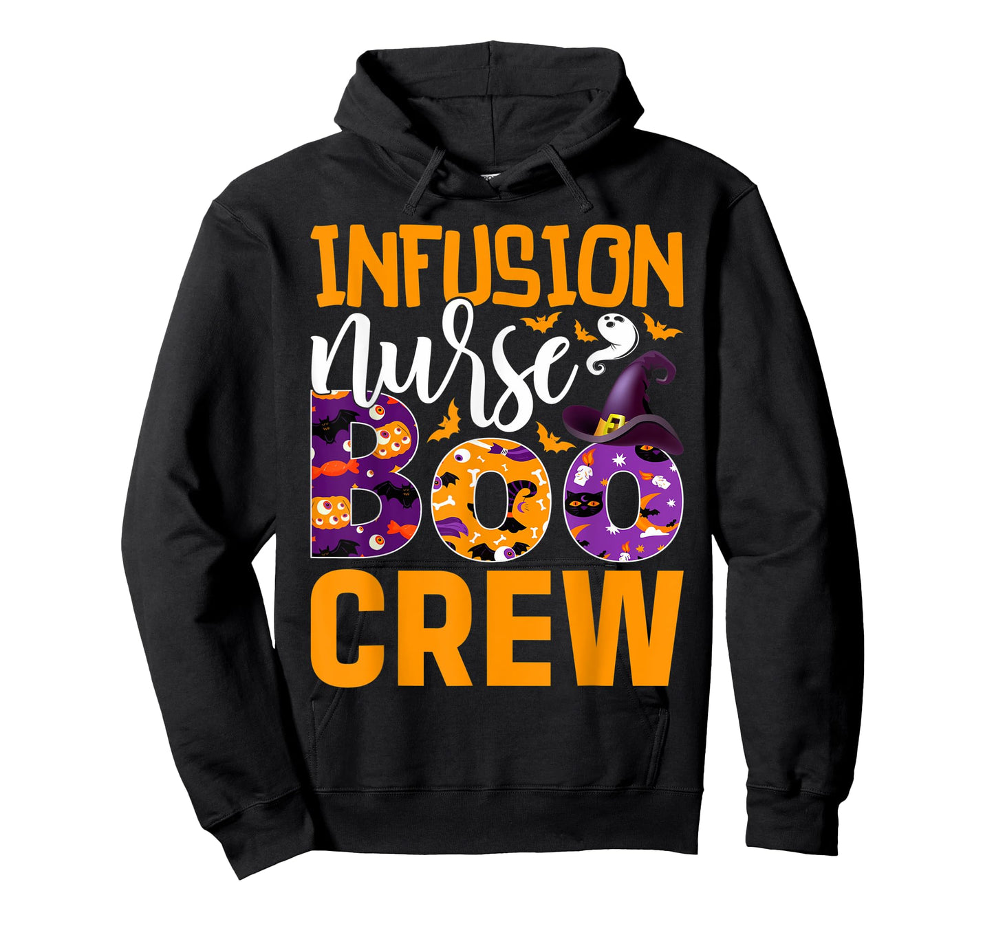 Cute Halloween Infusion Nurse - Boo Crew Nurse T-Shirt