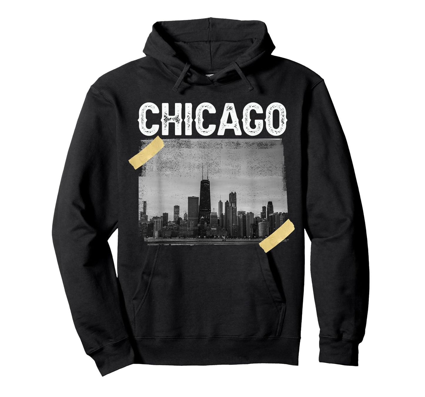 Illinois Chicago Skyline Chi Town T-Shirt