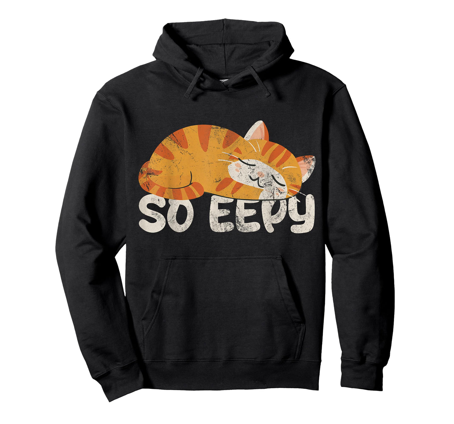 So Eepy Cat Sleepy Funny Cat Meme Kitten Grunge Men Women Kids T-Shirt