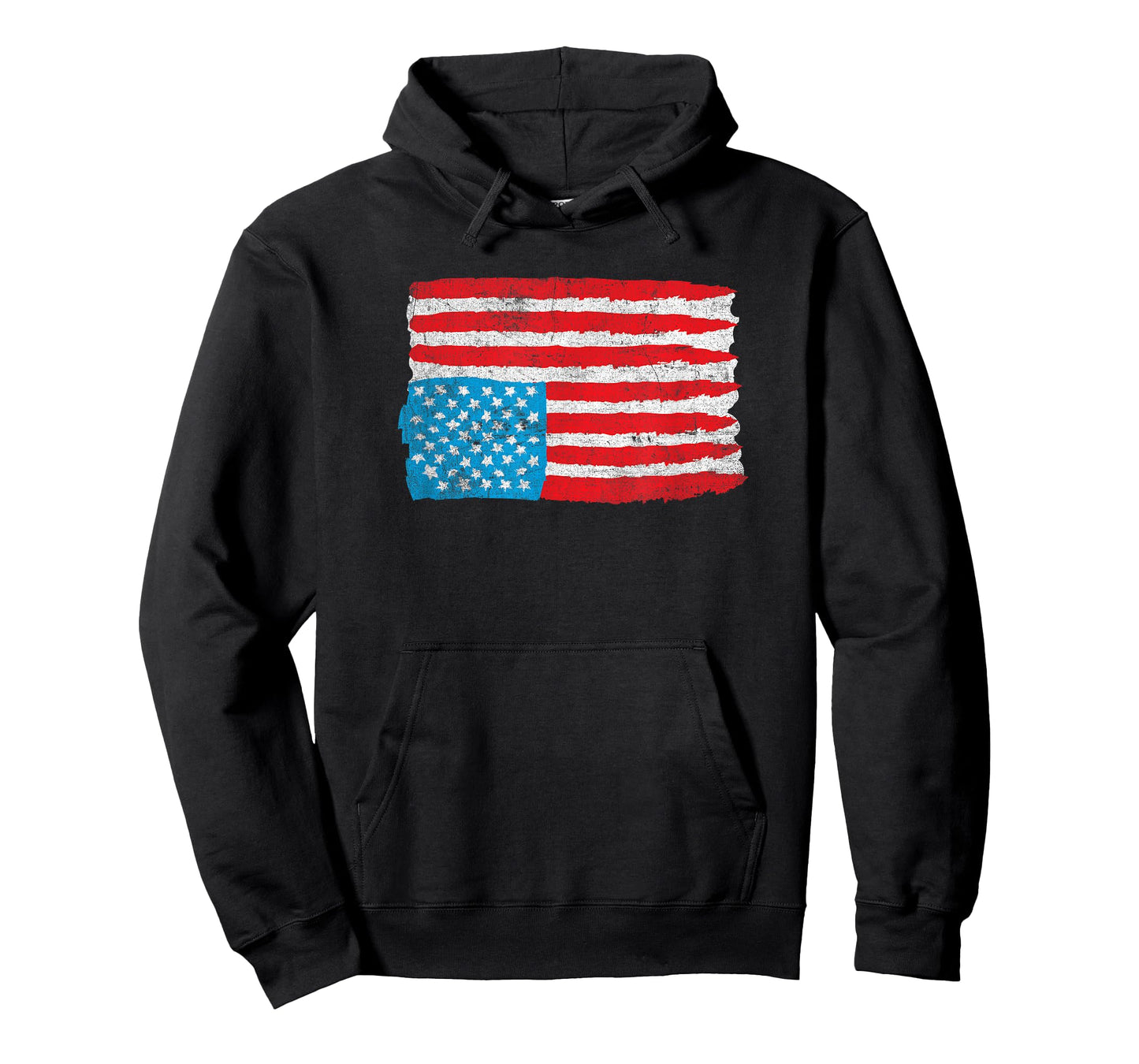 Resist Distressed Upside Down American Flag USA T-Shirt