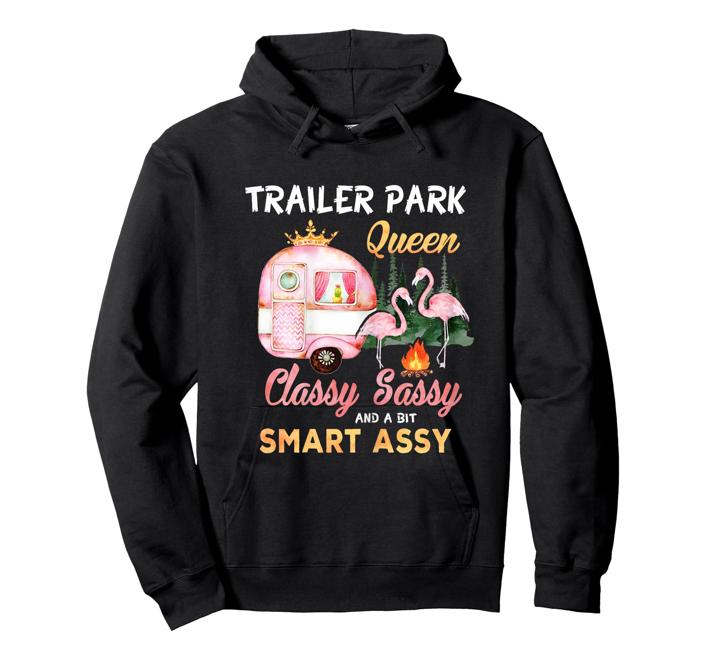 Trailer Park Queen Classy Sassy A Bit Smart Assy T-Shirt