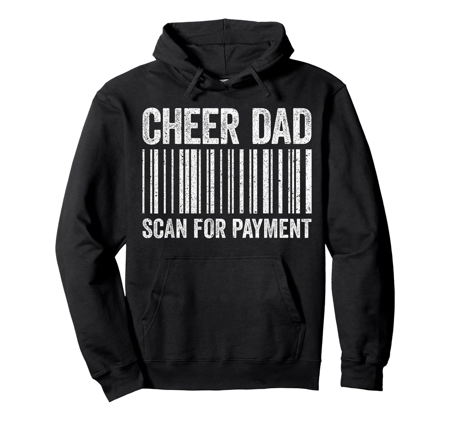 Cheer Dad Scan for Payment Shirt Cheerleading Fathers Day T-Shirt