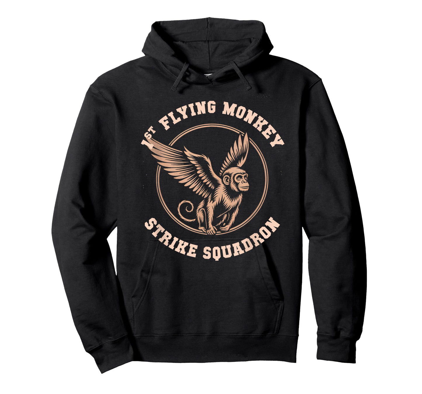 Team Flying Monkeys Squadron Wizard Spooky Military Force T-Shirt
