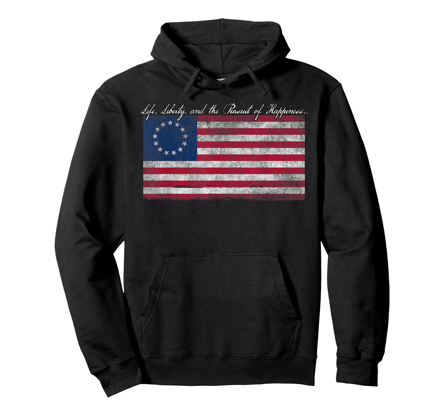 Life, Liberty, and the Pursuit of Happiness Flag T-Shirt T-Shirt