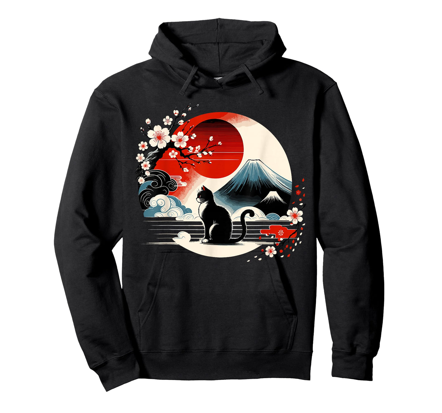 Kawaii Cat Anime Japanese Retro Men Women Kids Funny Cat T-Shirt