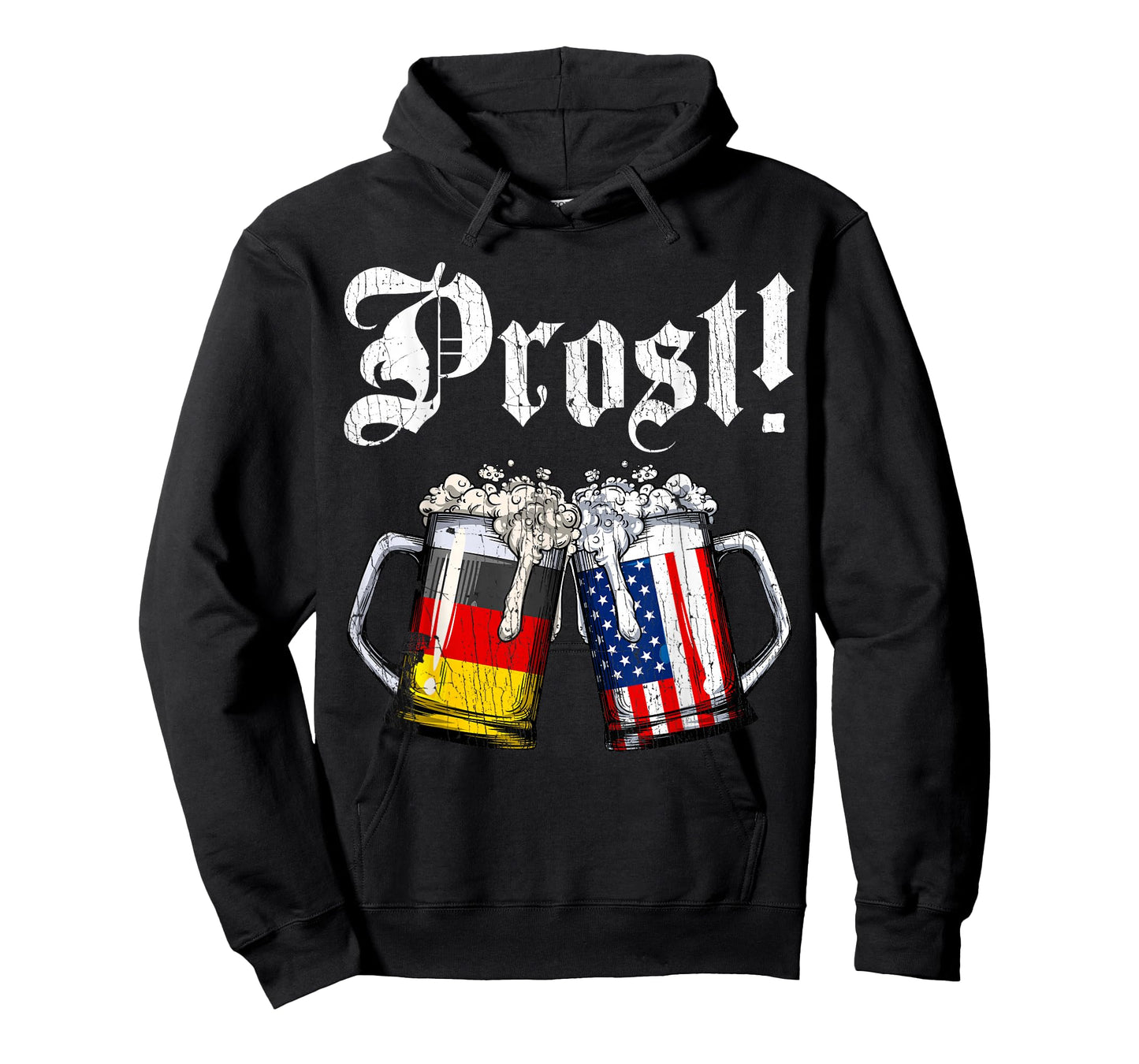 Prost Beer German American Flag Oktoberfest Men Women Mug T-Shirt