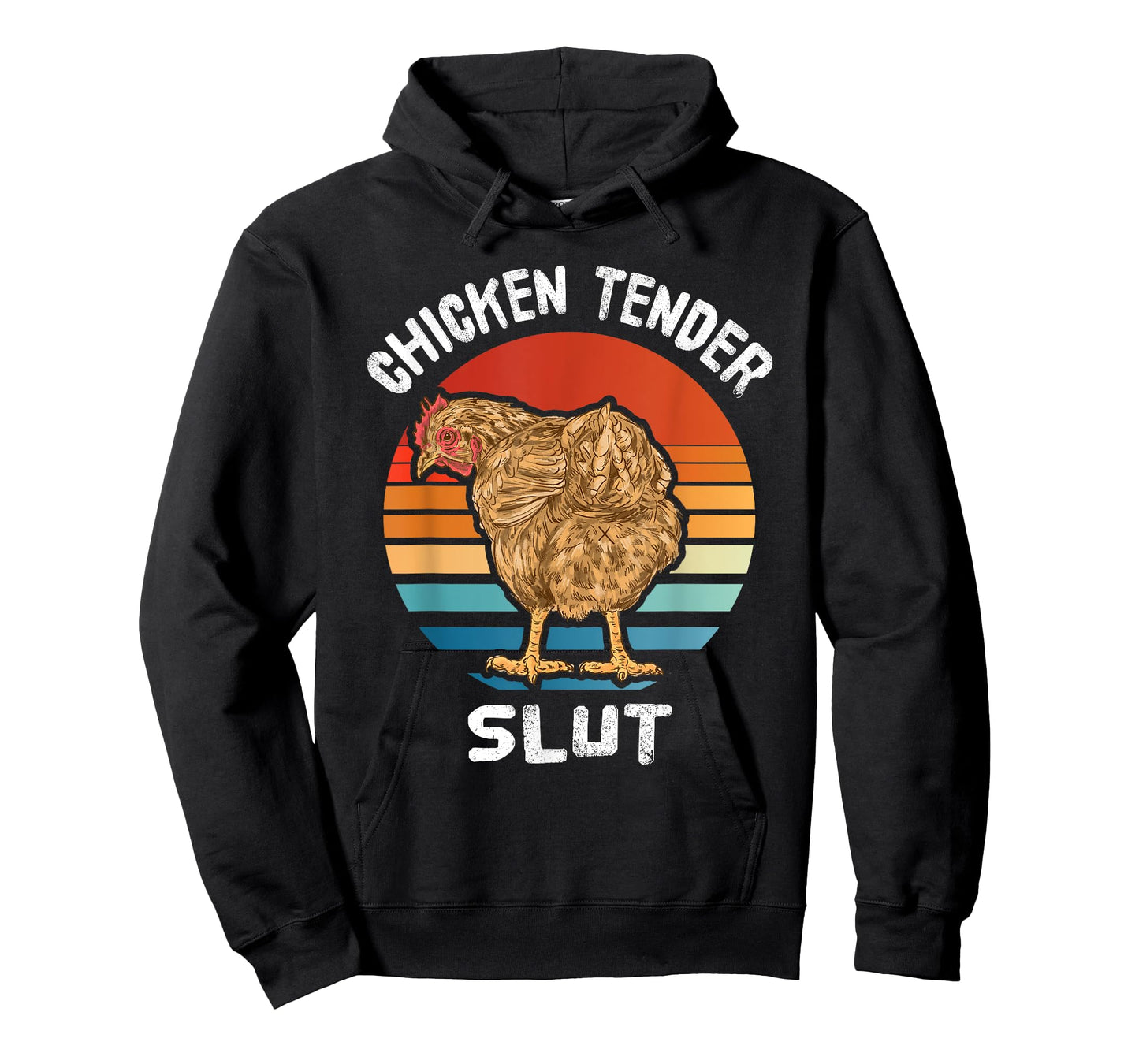 Chicken Tender Slut groovy farmer T-Shirt