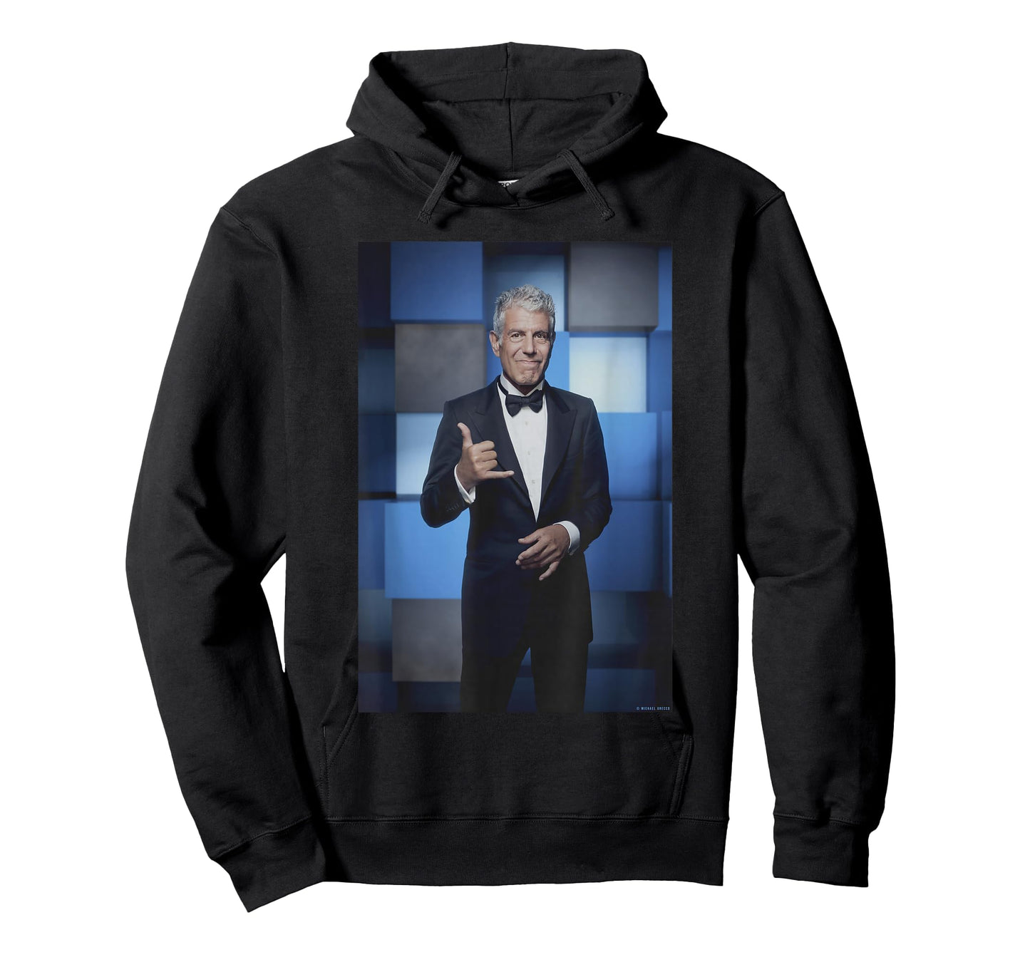 Anthony Bourdain Chef At The Emmys By Michael Grecco T-Shirt
