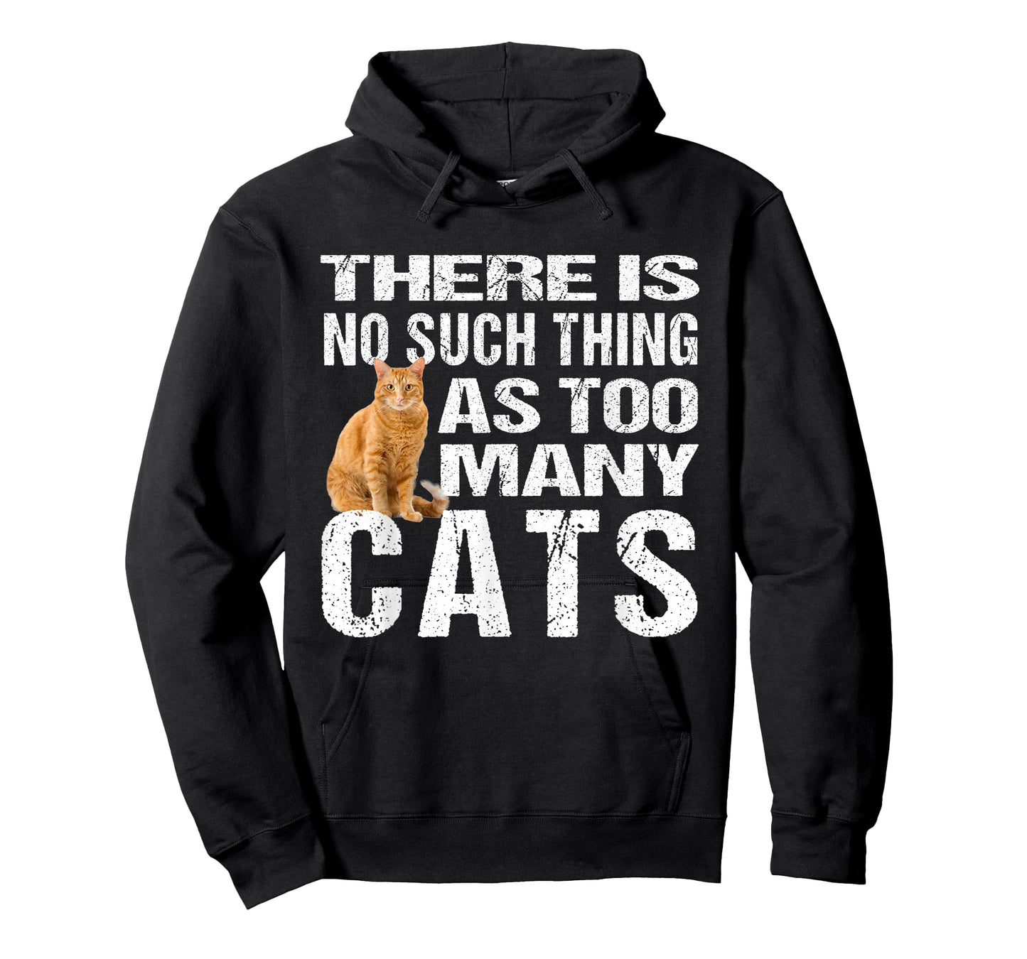 Funny Cat TShirt: No Such Thing As Too Many Cats Tee T-Shirt