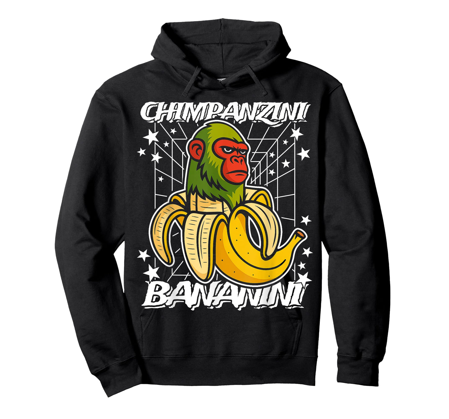 Chimpanzini-Bananini Italian-Brainrot Chimpanzee Banana Meme T-Shirt