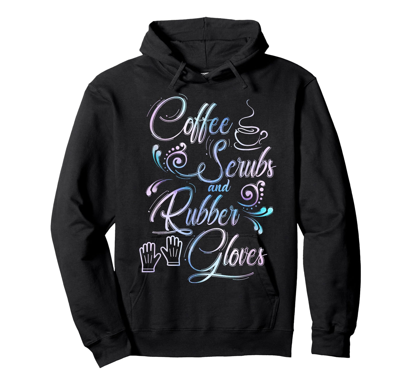 Coffee Scrubs & Rubber Gloves TShirt for medical profession
