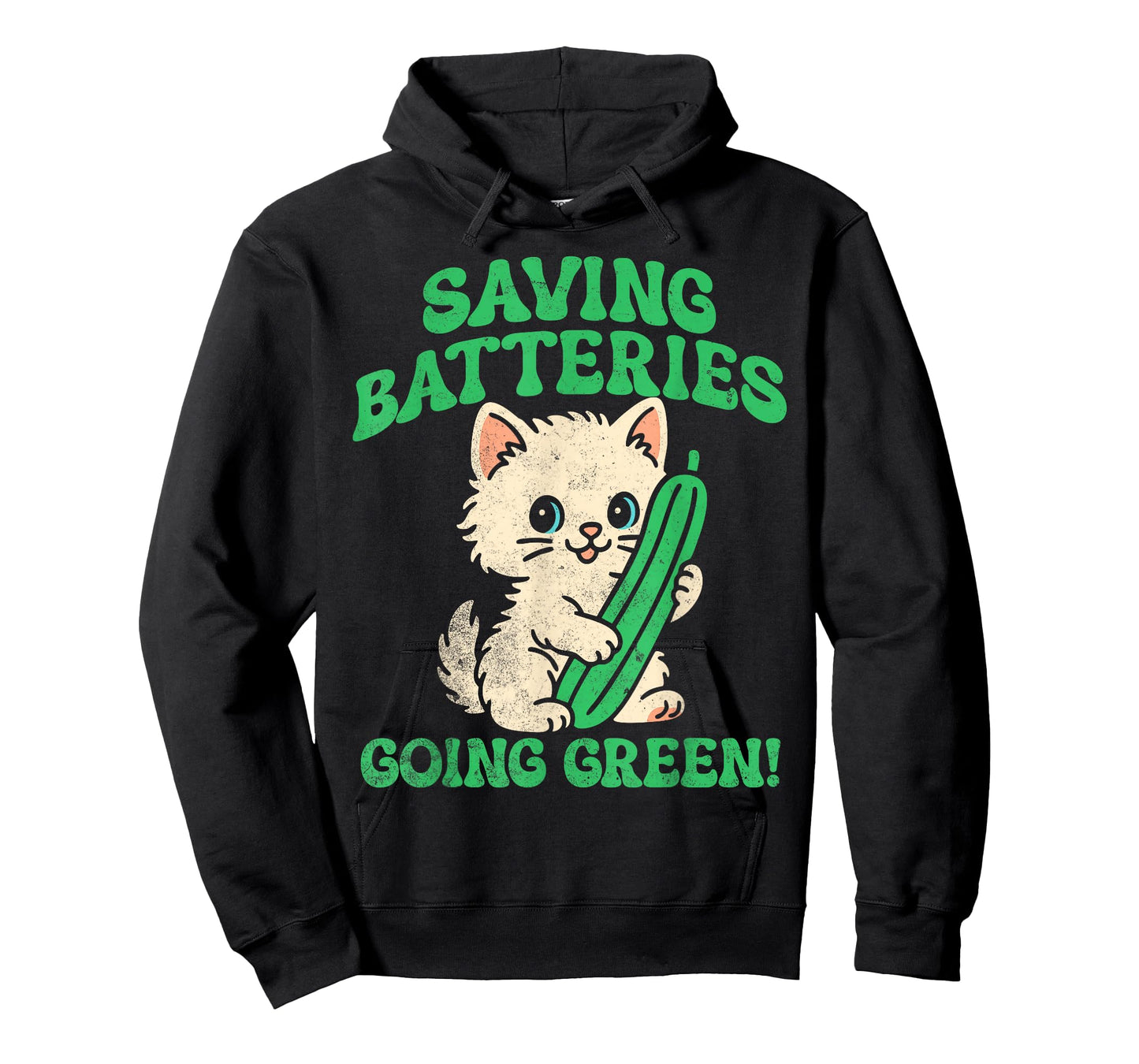 Saving Batteries Going Green T-Shirt