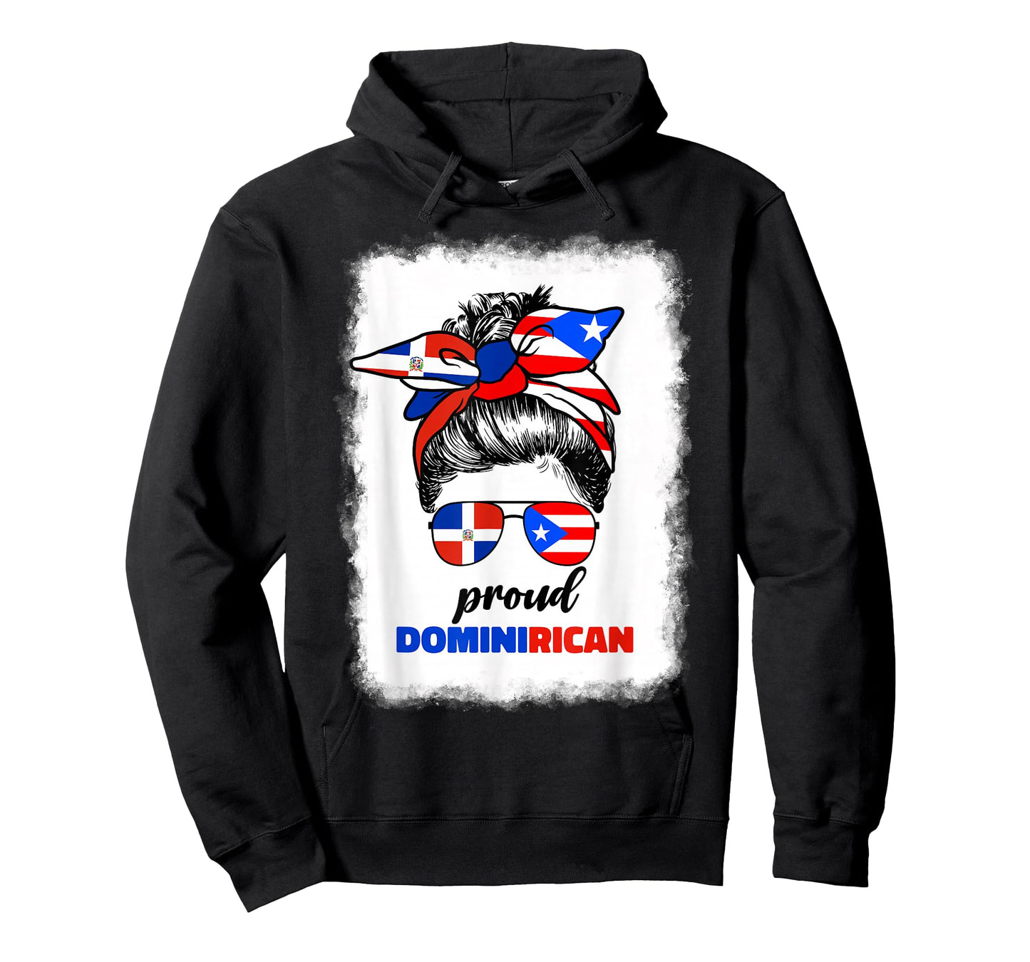 Half Dominican and Puerto Rican Rico Flag DominiRican Girl T-Shirt