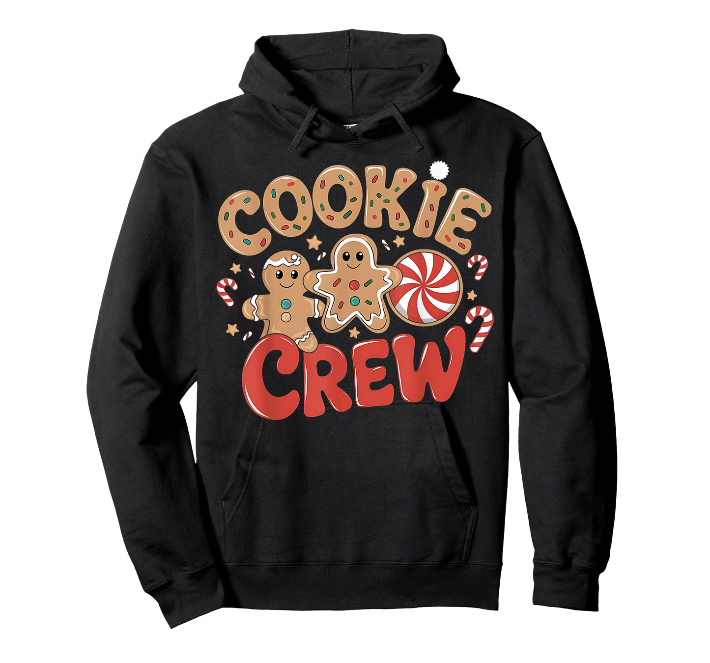 Cookie Crew Gingerbread Christmas Family Baking Team Holiday T-Shirt