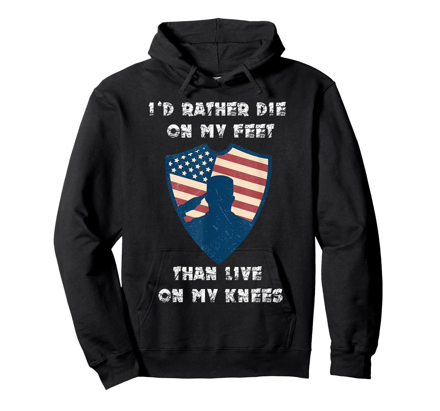 Id Rather Die On My Feet Than Live On My Knees T-Shirt