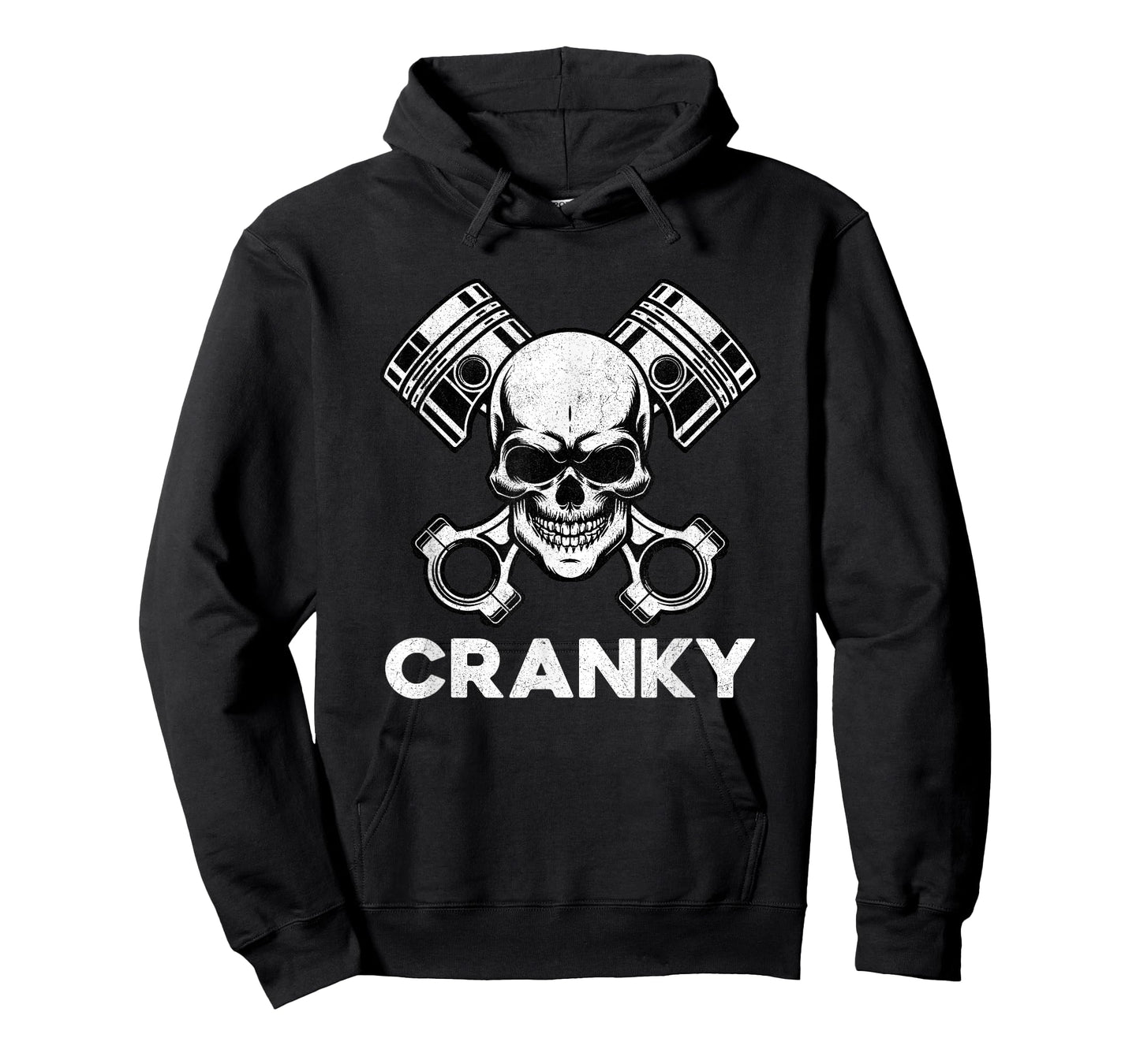 Cranky Car V8 Engine Crankshaft Cars Lover, Mechanic T-Shirt