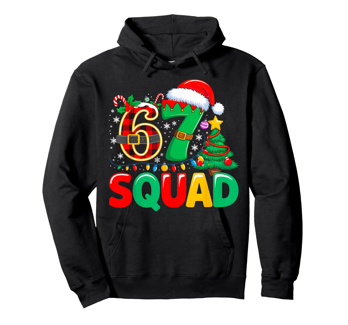67 Squad Teacher Christmas Funny Holiday Classroom Crew T-Shirt