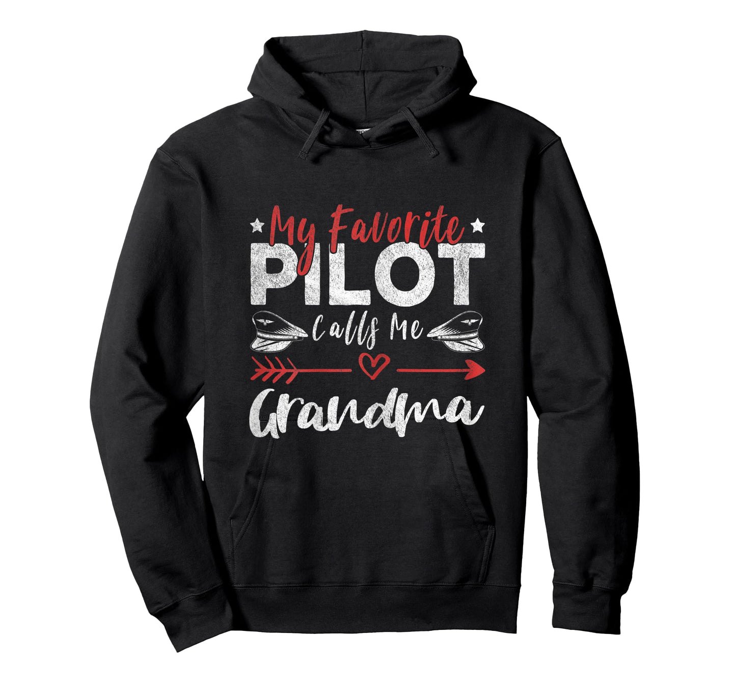 Womens My Favorite Pilot Calls Me Grandma Pilot’s Grandma T-Shirt
